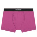 TOM FORD COTTON BOXER BRIEFS MAGENTA