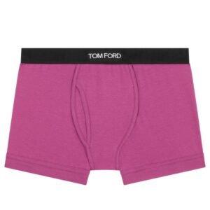 TOM FORD COTTON BOXER BRIEFS MAGENTA