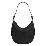 CELINE SMALL HELOÏSE CUIR TRIOMPHE BAG IN SUPPLE GRAINED CALFSKIN BLACK