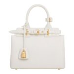 CELINE TEEN CONTI BAG IN SUPPLE GRAINED CALFSKIN WHITE