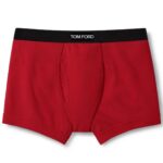 TOM FORD COTTON BOXER BRIEFS RED