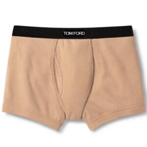 TOM FORD COTTON BOXER BRIEFS NUDE