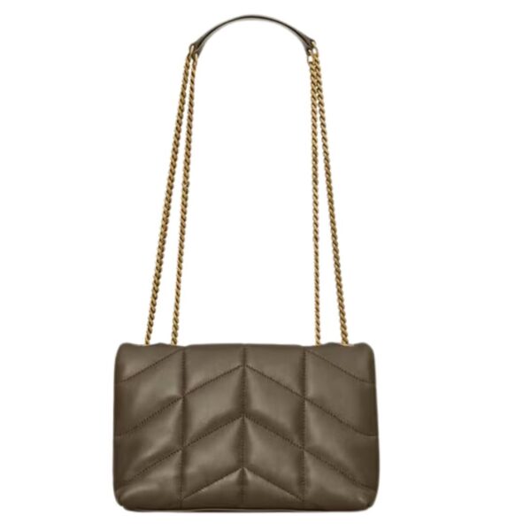 SAINT LAURENT TOY PUFFER IN NAPPA LEATHER - Image 2