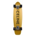 CELINE MINI CRUISER IN WOOD WITH CELINE PRINT GOLD