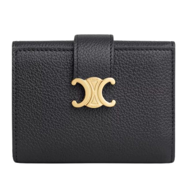CELINE FINE WALLET VICTOIRE IN SUPPLE GRAINED CALFSKIN TAN - Image 3