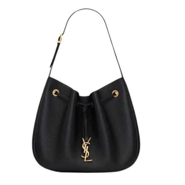 SAINT LAURENT PARIS VII SMALL HOBO IN GRAINED LEATHER