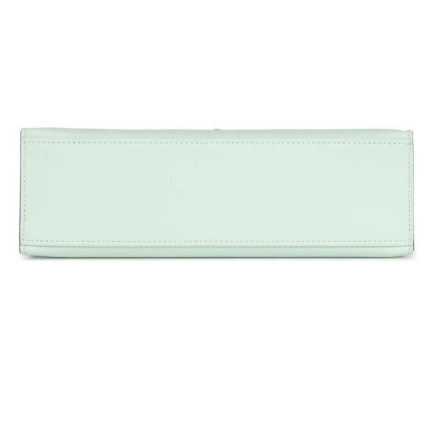 HERMÈS KELLY POCHETTE VERT PEPPERMINT SWIFT PALLADIUM HARDWARE - Image 5