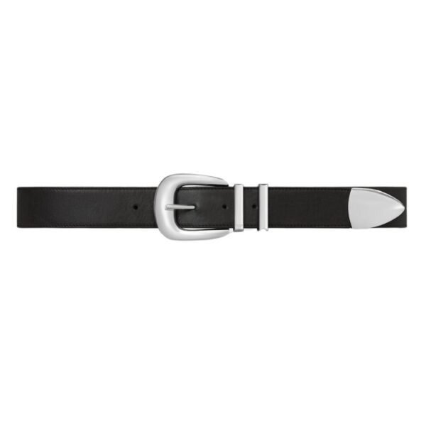 CELINE LARGE WESTERN BELT IN VINTAGE CALFSKIN