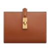 CELINE WALLET WITH COIN PURSE 16 IN SATINATED CALFSKIN TAN
