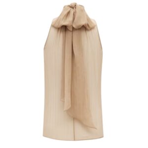 SAINT LAURENT BLOUSE IN SILK MUSLIN