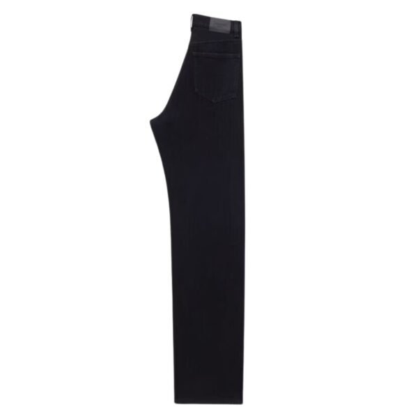 SAINT LAURENT V WAIST LONG BAGGY JEANS IN MICHIGAN BLUE DENIM - Image 2