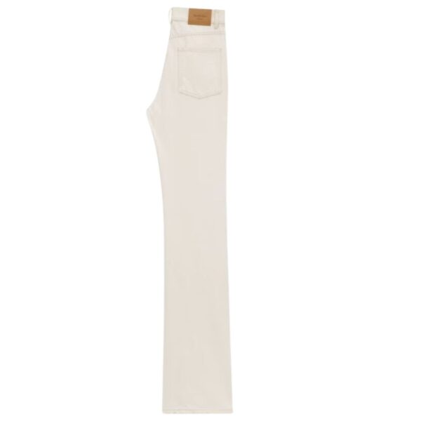 SAINT LAURENT 70S JEANS IN ALMOND MILK DENIM - Image 2