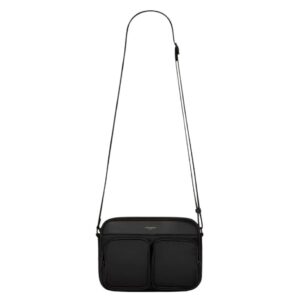 SAINT LAURENT CITY NEW CAMERA BAG IN ECONYL REGENERATED NYLON