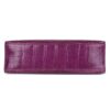 PRE-OWNED HERMÈS KELLY POCHETTE VIOLET SHINY NILOTICUS CROCODILE PALLADIUM HARDWARE - Image 5