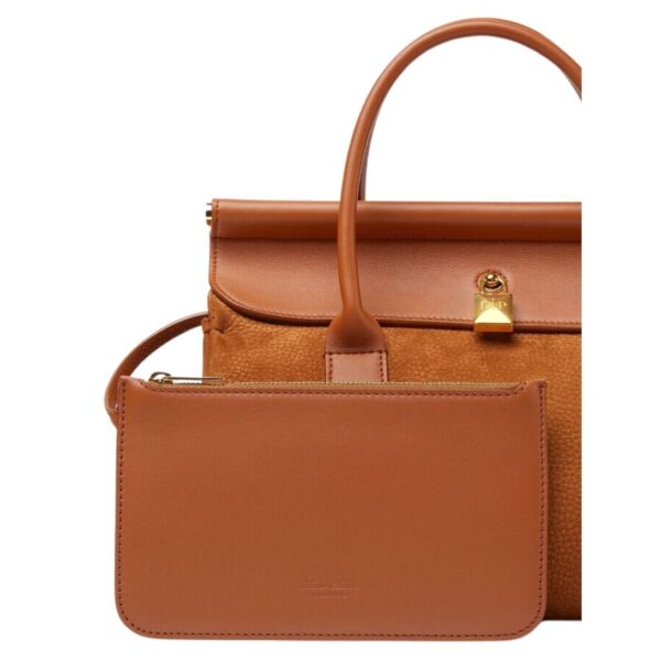 LORO PIANA LOOM BAG L25 BON TON BROWN - Image 5