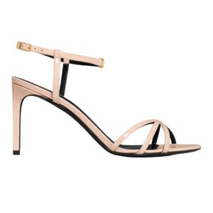 CELINE SOIR SANDAL IN PATENT CALFSKIN BLUSH