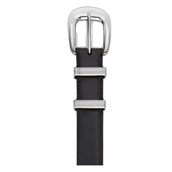 CELINE MEDIUM WESTERN BELT IN TAURILLON LEATHER BLACK - Image 4
