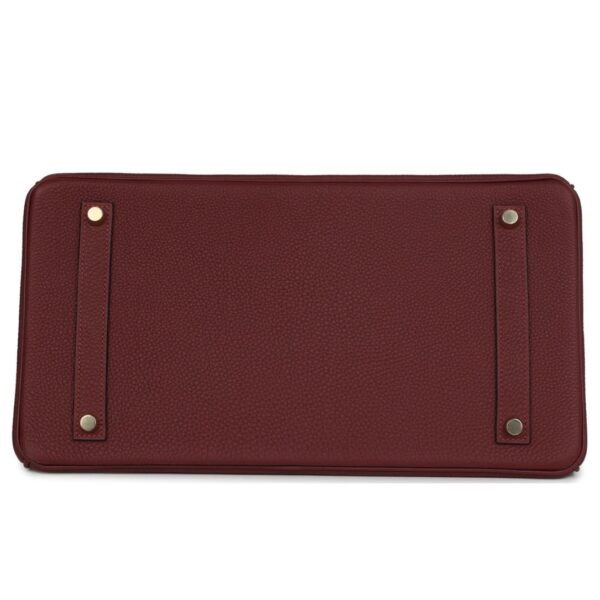 HERMÈS BIRKIN 35 ROUGE H TOGO GOLD HARDWARE - Image 5