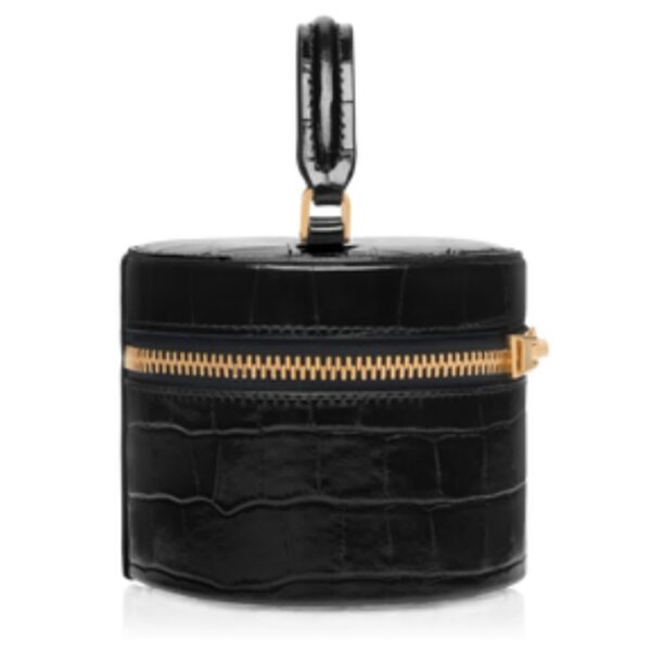 TOM FORD SHINY PRINTED CROCODILE LEATHER AUDREY MINI BAG - Image 5