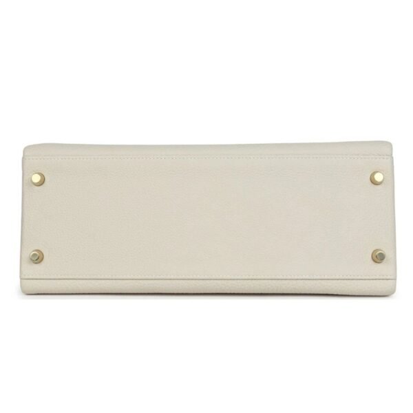 HERMÈS KELLY RETOURNE 32 CRAIE TOGO GOLD HARDWARE - Image 6