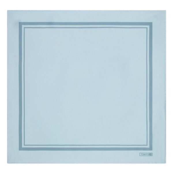 TOM FORD TONAL FRAME POCKET SQUARE LILAC - Image 2