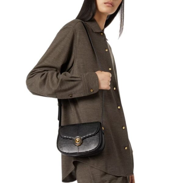 LORO PIANA MINI GHIERA BAG BLACK - Image 8