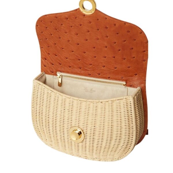 LORO PIANA MEDIUM GHIERA BAG WICKER - Image 5