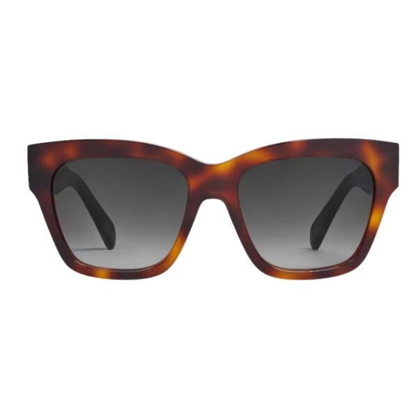 CELINE TRIOMPHE 09 SUNGLASSES IN ACETATE MILKY BURGUNDY - Image 3
