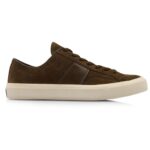 TOM FORD SUEDE CAMBRIDGE SNEAKER MILITARY