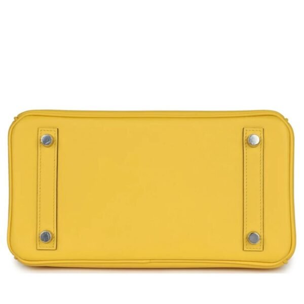 HERMÈS BIRKIN 25 JAUNE DE NAPLES SWIFT PALLADIUM HARDWARE - Image 5