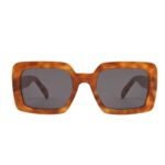 CELINE TRIOMPHE 13 SUNGLASSES IN ACETATE BLONDE HAVANA