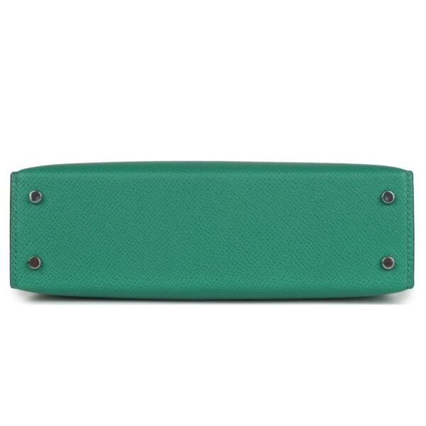 HERMÈS KELLY SELLIER 20 VERT VERTIGO EPSOM PALLADIUM HARDWARE - Image 5