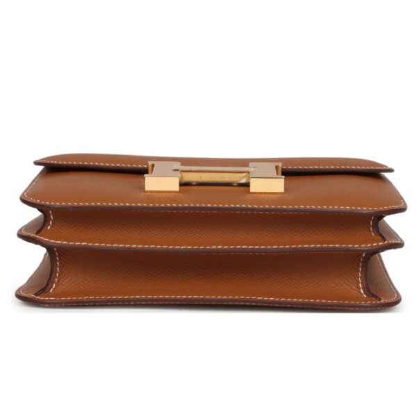 HERMÈS CONSTANCE 18 GOLD EPSOM GOLD HARDWARE - Image 5