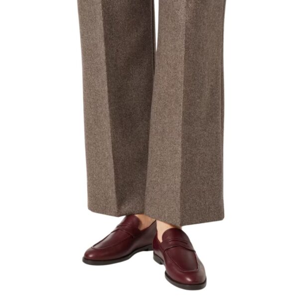 LORO PIANA SERGIO LOAFER DEEP MAROON - Image 7