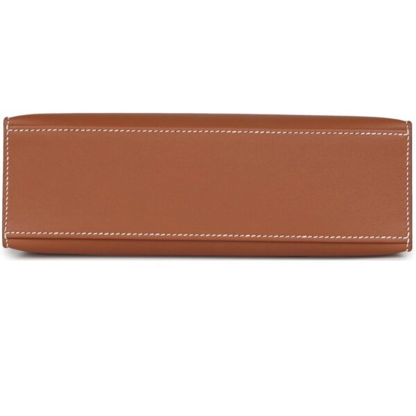 HERMÈS KELLY POCHETTE GOLD SWIFT GOLD HARDWARE - Image 5