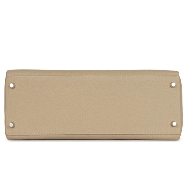 HERMÈS KELLY RETOURNE 35 TRENCH TOGO PALLADIUM HARDWARE - Image 5