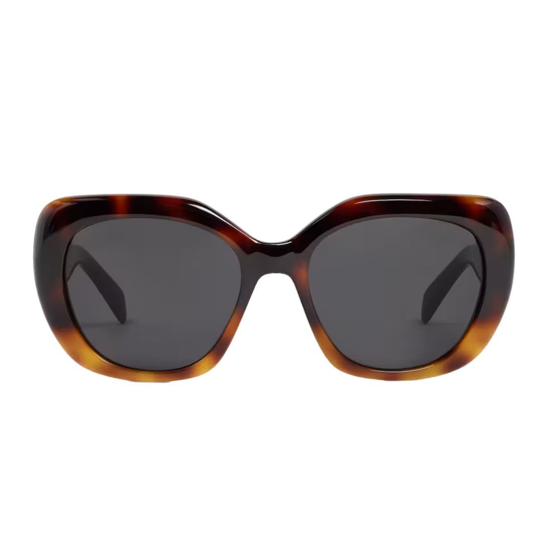 CELINE TRIOMPHE 06 SUNGLASSES IN ACETATE GRADIENT HAVANA