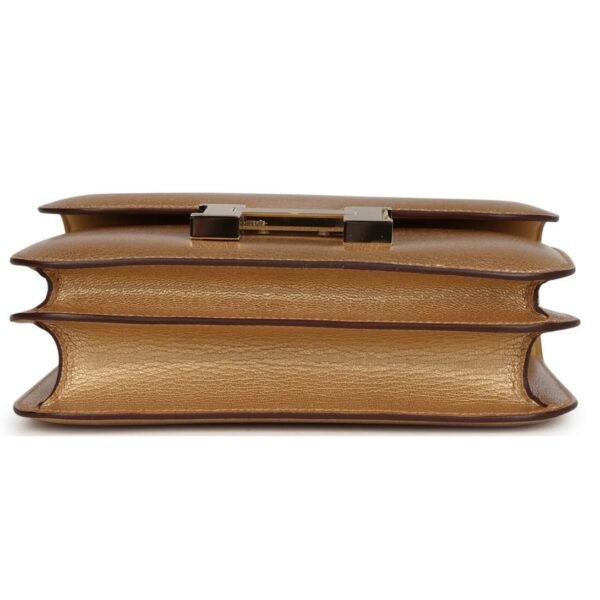 HERMÈS CONSTANCE 18 DORE CHAMKILIGHT CHEVRE PERMABRASS HARDWARE - Image 5