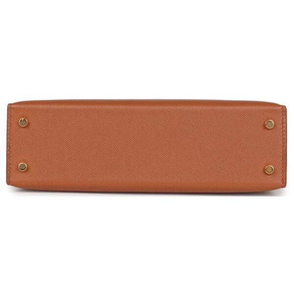 HERMÈS KELLY SELLIER 20 GOLD MADAME AND MATTE ALLIGATOR TOUCH GOLD HARDWARE - Image 5