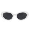 CELINE CAT EYE S193 SUNGLASSES IN ACETATE BLACK - Image 3