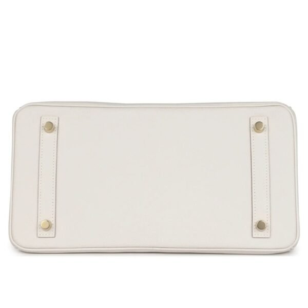 HERMÈS BIRKIN 30 GRIS PALE EPSOM GOLD HARDWARE - Image 5