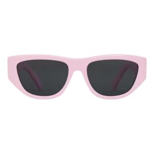 CELINE MONOCHROMS 06 SUNGLASSES IN ACETATE BLACK