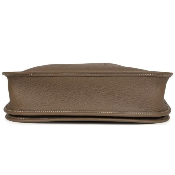 HERMÈS EVELYNE III PM ETOUPE CLEMENCE PALLADIUM HARDWARE - Image 5