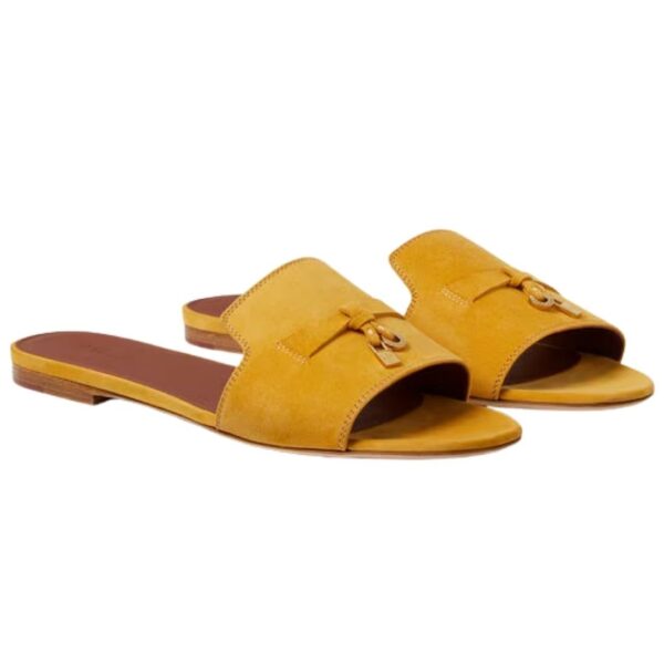 LORO PIANA SUMMER CHARMS SANDAL SAFFRON TEA - Image 12