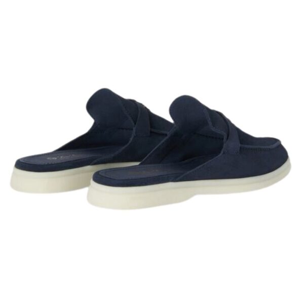 LORO PIANA BABOUCHE CHARMS WALK LOAFER ARGO BLUE MELANGE - Image 14