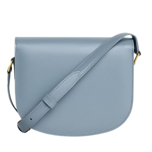 CELINE BESACE CLEA IN SHINY CALFSKIN BLUE GREY - Image 3