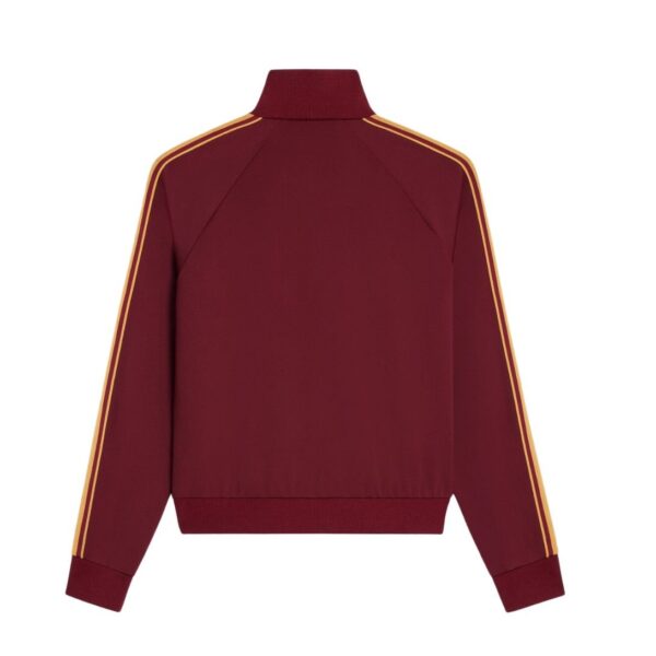 CELINE TRACKSUIT JACKET IN DOUBLE FACE JERSEY VINTAGE BURGUNDY - Image 3