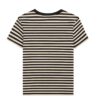 CELINE TRIOMPHE REGULAR T SHIRT IN STRIPED JERSEY - Image 2