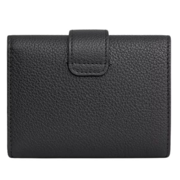CELINE FINE WALLET VICTOIRE IN SUPPLE GRAINED CALFSKIN BLACK - Image 5