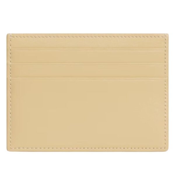 CELINE CARD HOLDER TRIOMPHE IN SHINY CALFSKIN SPRING YELLOW - Image 12